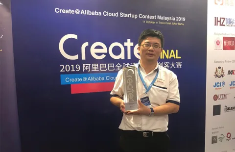 Create @ Alibaba Cloud Startup Contest 2019 Johor Bahru Final - 1st Runner Up